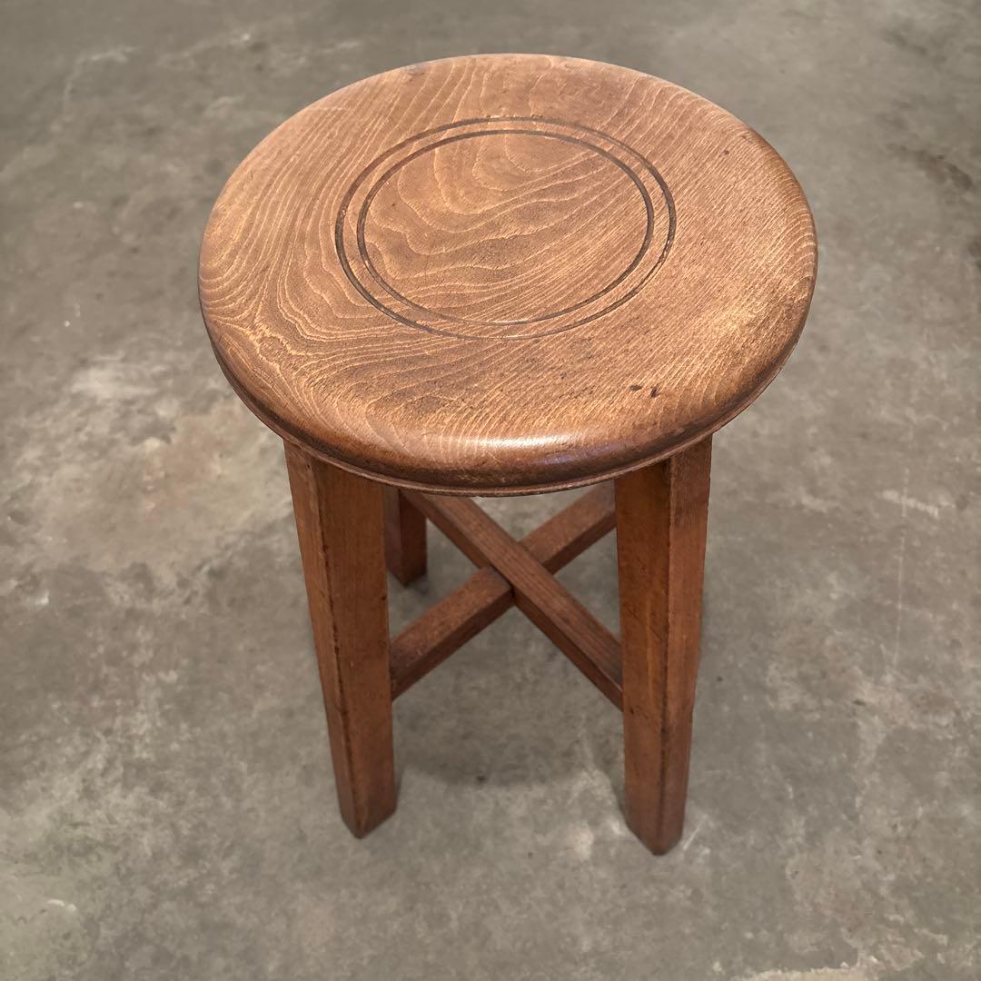 日本製アンティークスツール /#インテリア家具#デッドストック#アンティーク