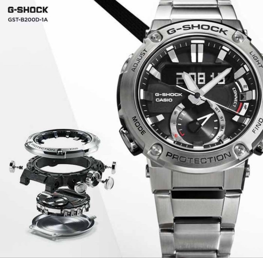 【極美品】CASIO G-SHOCK GST-200　タフソーラー　大人気