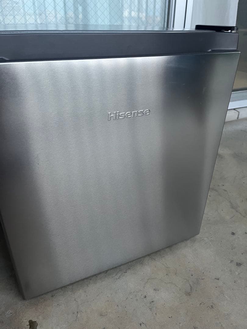 ハイセンス 小型 冷蔵庫 幅44.5cm 45L シルバー HR-A45S