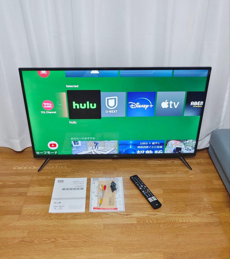 TCL Wi-Fiスマート液晶テレビ 40型　ネット動画／地上波等