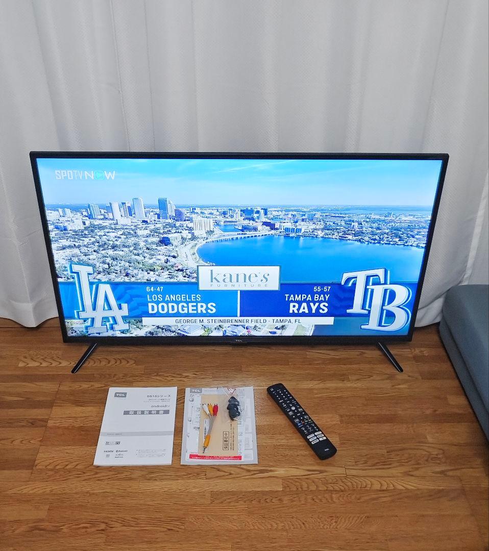 TCL Wi-Fiスマート液晶テレビ 40型　ネット動画／地上波等