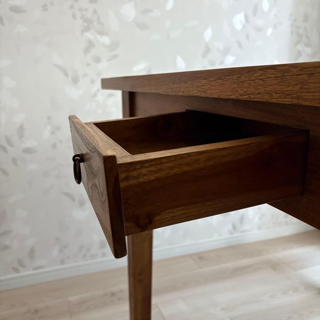 【ぺんたん】チーク無垢材 ダイニングテーブル190cm ☆店舗什器にも