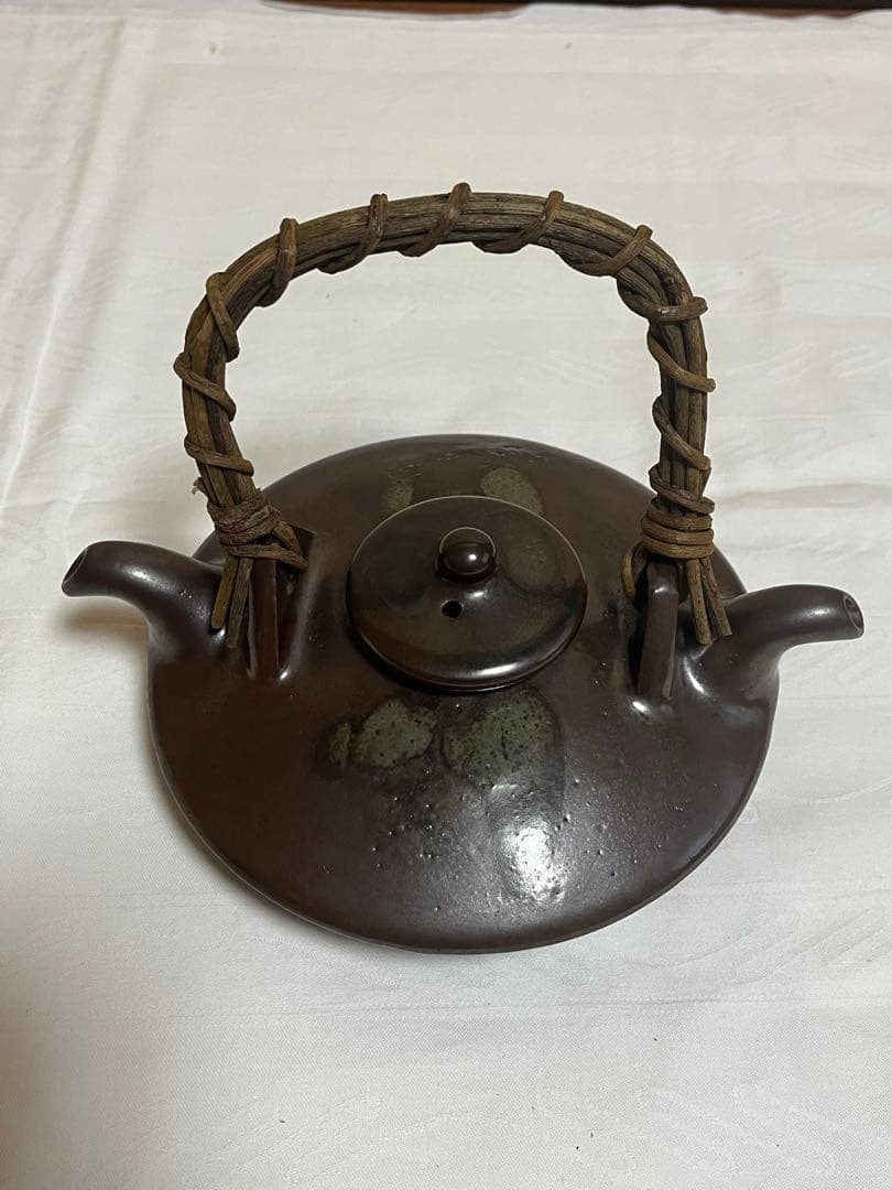 鉄砂変 座頭千代香 黒ぢょか 2盃 如意山清泉寺窯 三代目長太郎 焼酎