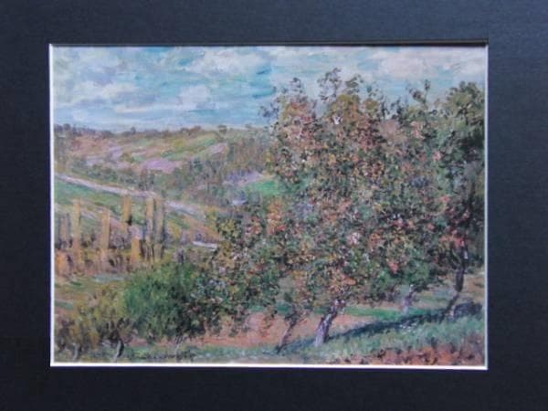 Claude Monet、Pommiers Fleurs、超希少画集より