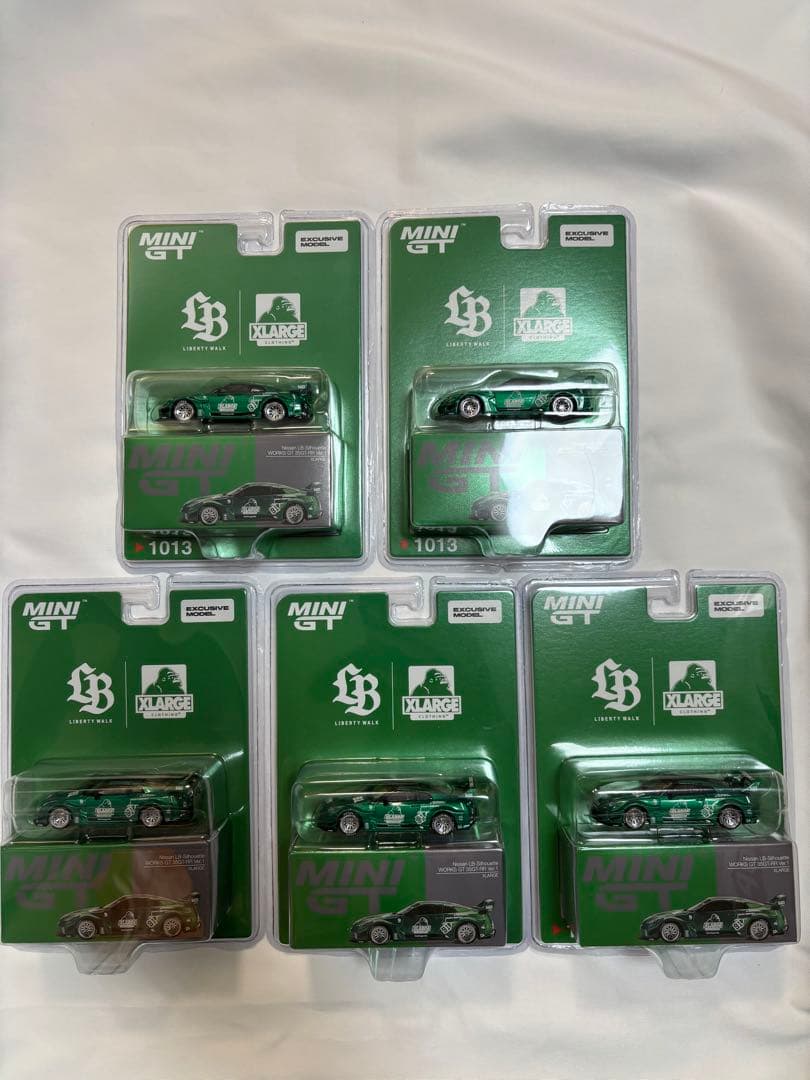 5セットLIBERTY WALK×XLARGE MINI GT 1/64