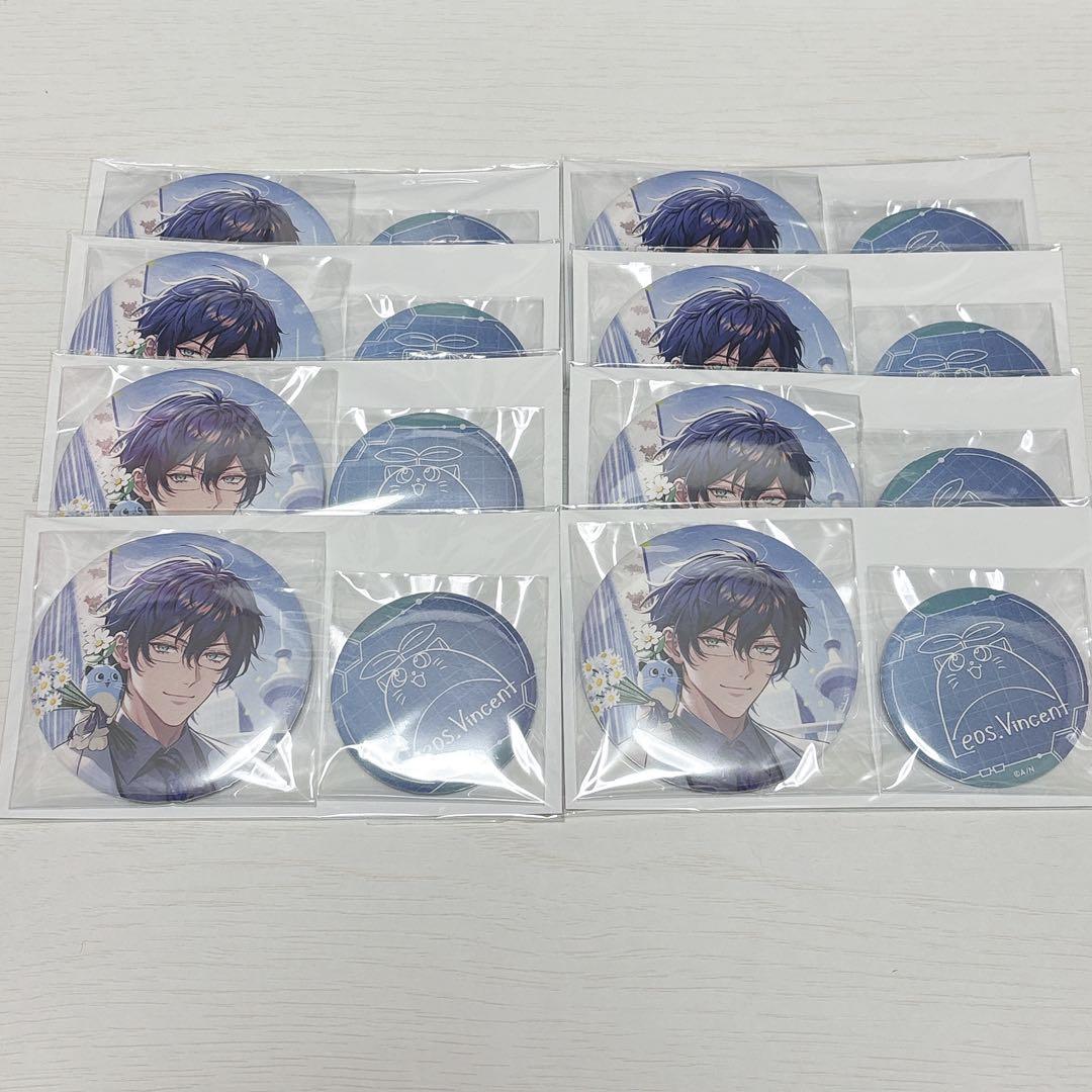 にじさんじ　レオス　誕生日　缶バッジ　2024