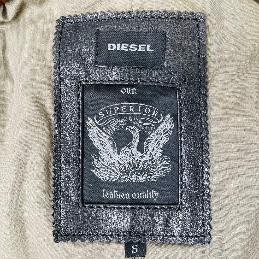 未使用タグ付✨ディーゼル レザージャケット M-65 レザー ミリタリー 本革
