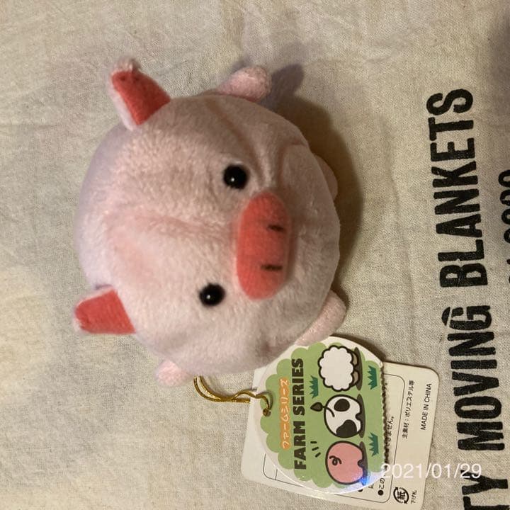 ブタ　ファームシリーズ　かわいい　コロコロ　ふわふわ