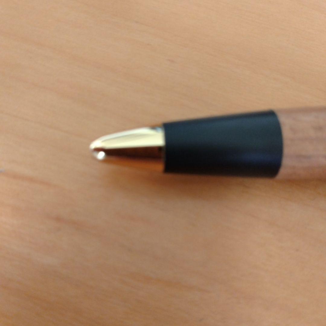 野原工芸　新型シャーペン　サクラ　ゴールド金具　SANZOクリップ
