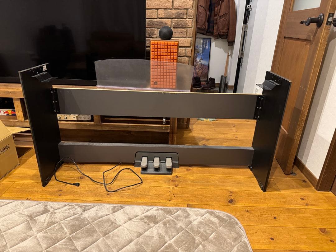 電子ピアノスタンド L-85 ペダルLP-5 楽譜スタンド付き