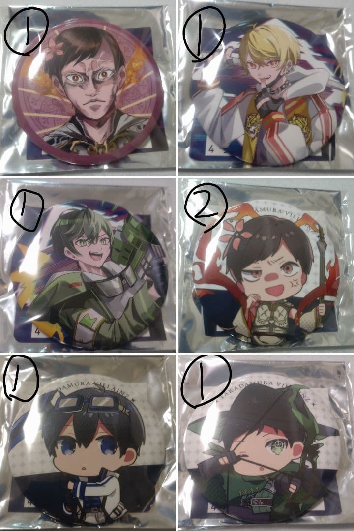 値下げ！！高田村PUS　缶バッジ【バラ売り可】