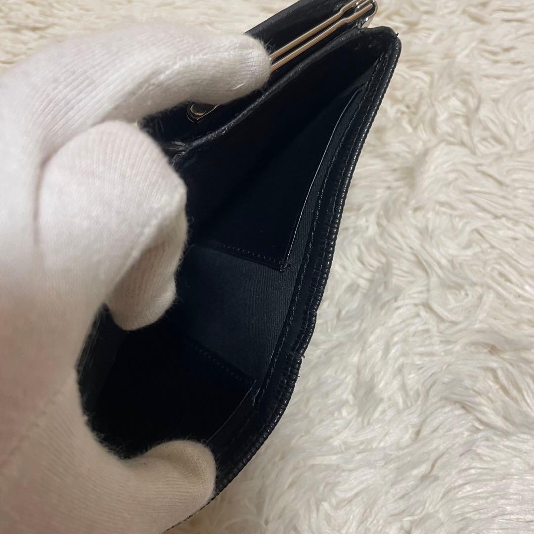 ヴィヴィアンウエストウッド 折り財布 がま口 レディース オーブ　グリーン　黒