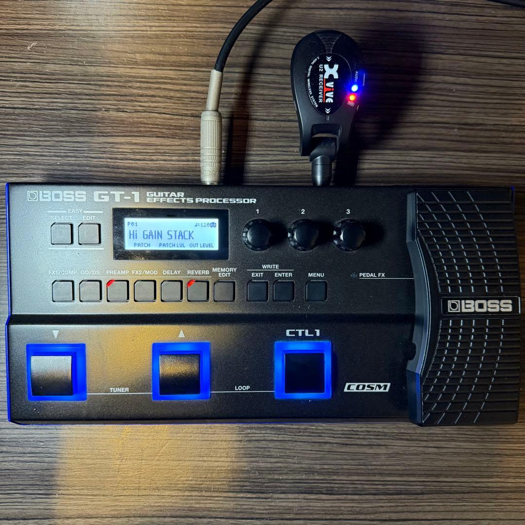 gt-1 boss 専用ケース、箱、取説付