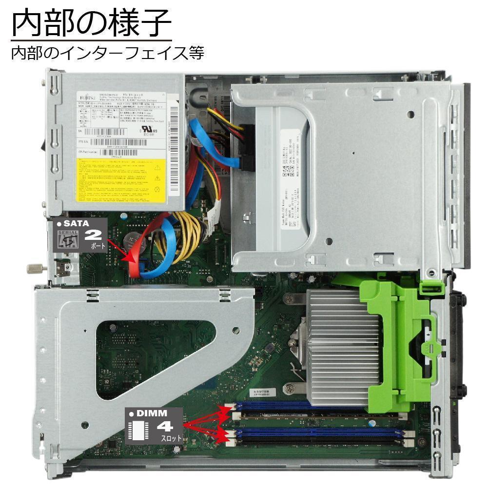 FUJITSU Core i5 第9世代 8㎇GB SSD 256GB+HDD