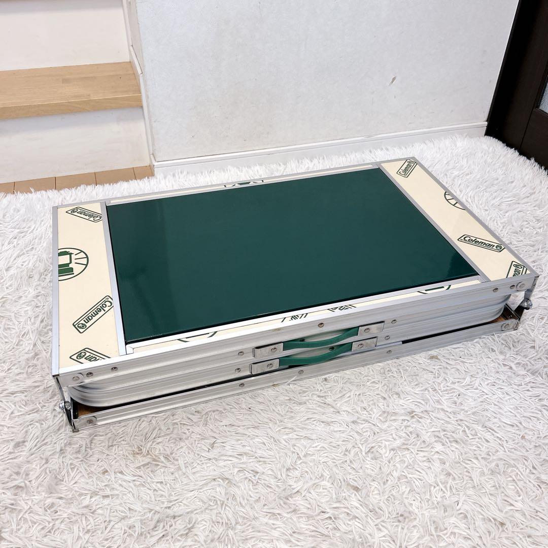 コールマン4つ折りBBQテーブル チャコールグリルセット