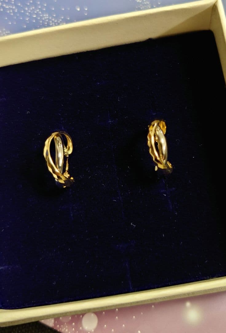 ジュエリーツツミ K18 プラチナ ピアス フープ