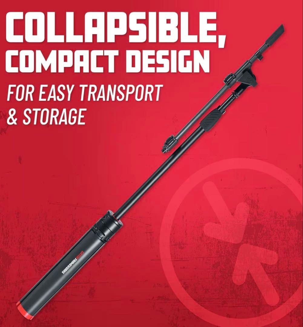 GATOR Frameworks マイクスタンド 伸縮ブームアーム搭載