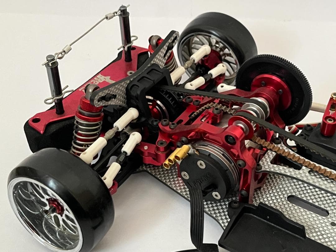 ヨコモ 1/10 ドリパケ DIB レッド ブラシレスモーター・サーボ付 完成品