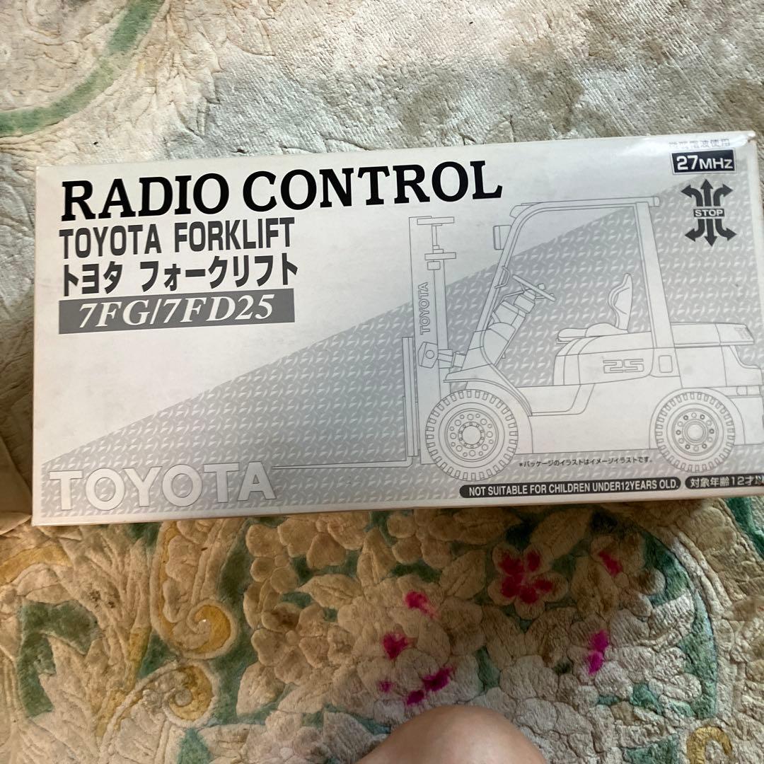 トヨタフォークリフト ラディオ　コントロール