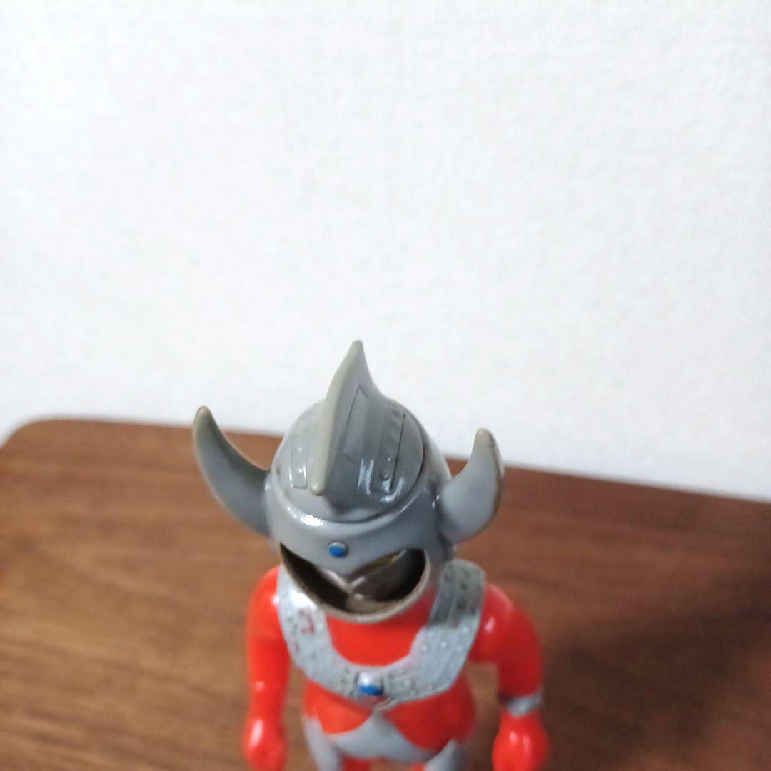 当時物ブルマァク面変わり「ウルトラマンタロウ」19㎝ヴィンテージソフビフィギュア