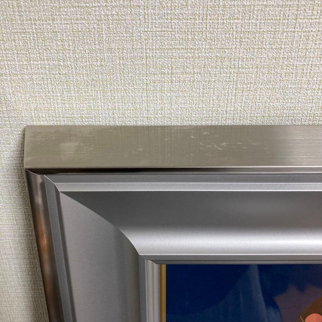 【真作保証】清水達三「舞妓」10号 直筆サイン 共シール 美人 額装 絵画