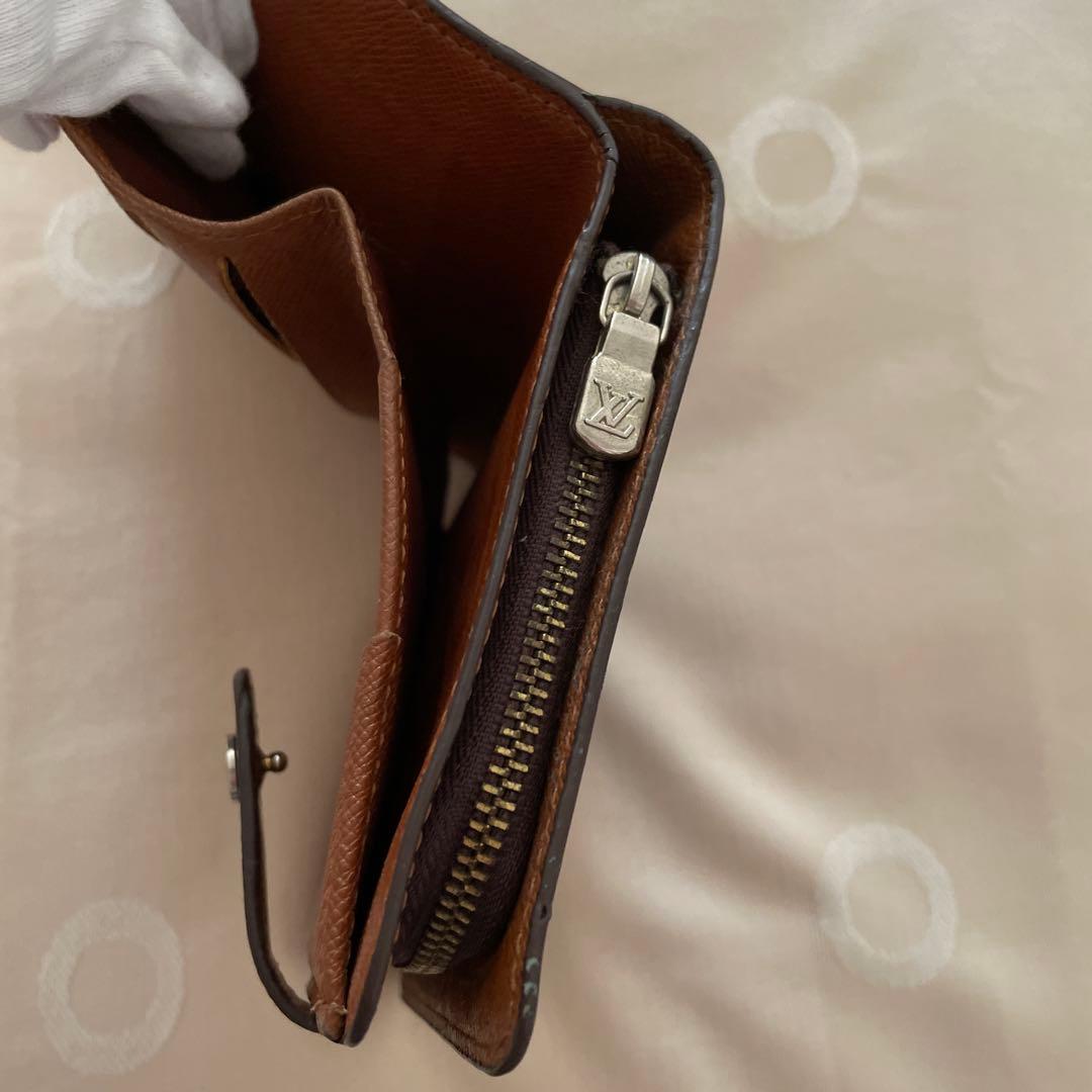 Louis Vuitton 二つ折り財布 ダークブラウン　モノグラム