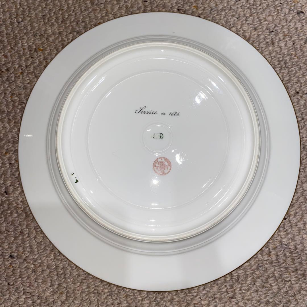 セーブル 大皿　セーブル ブルー　24cm 1834年製