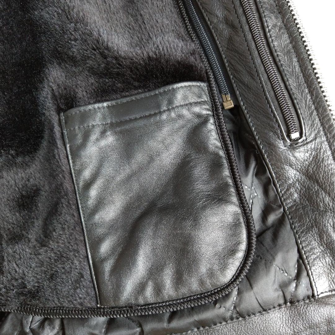 リューグーレザーズ 本革 L ライダース 革ジャン バイク