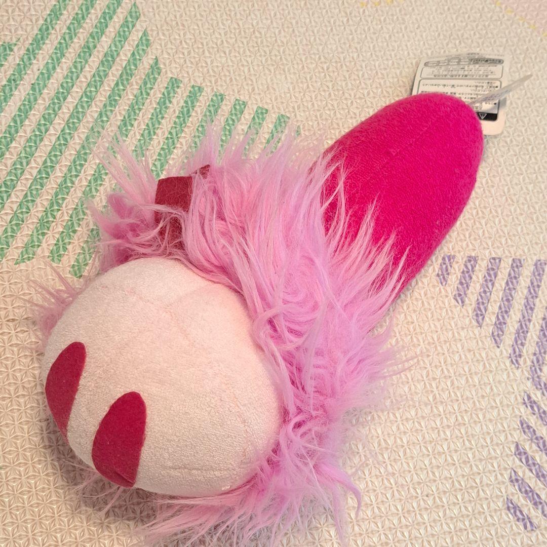 SEGA ニャッキ！ ブルブルふんわりぬいぐるみ 本体　ピンク　レア　NHK