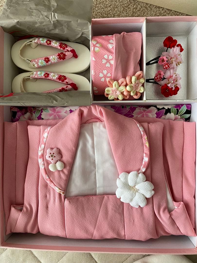 七五三 被布着 セット３歳