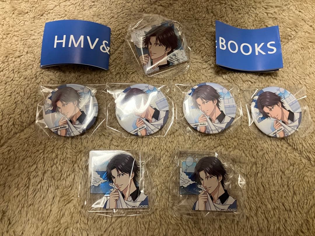 【JF2026】HMV限定　新テニスの王子様　跡部景吾　缶バッジ　他