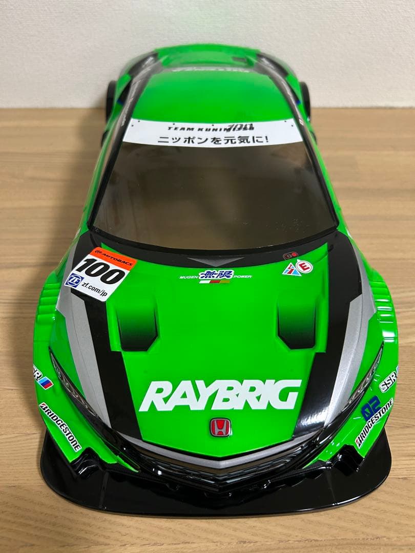 タミヤ　RAYBRIG NSX CONCEPT-GT RCカー 1/10用ボディ