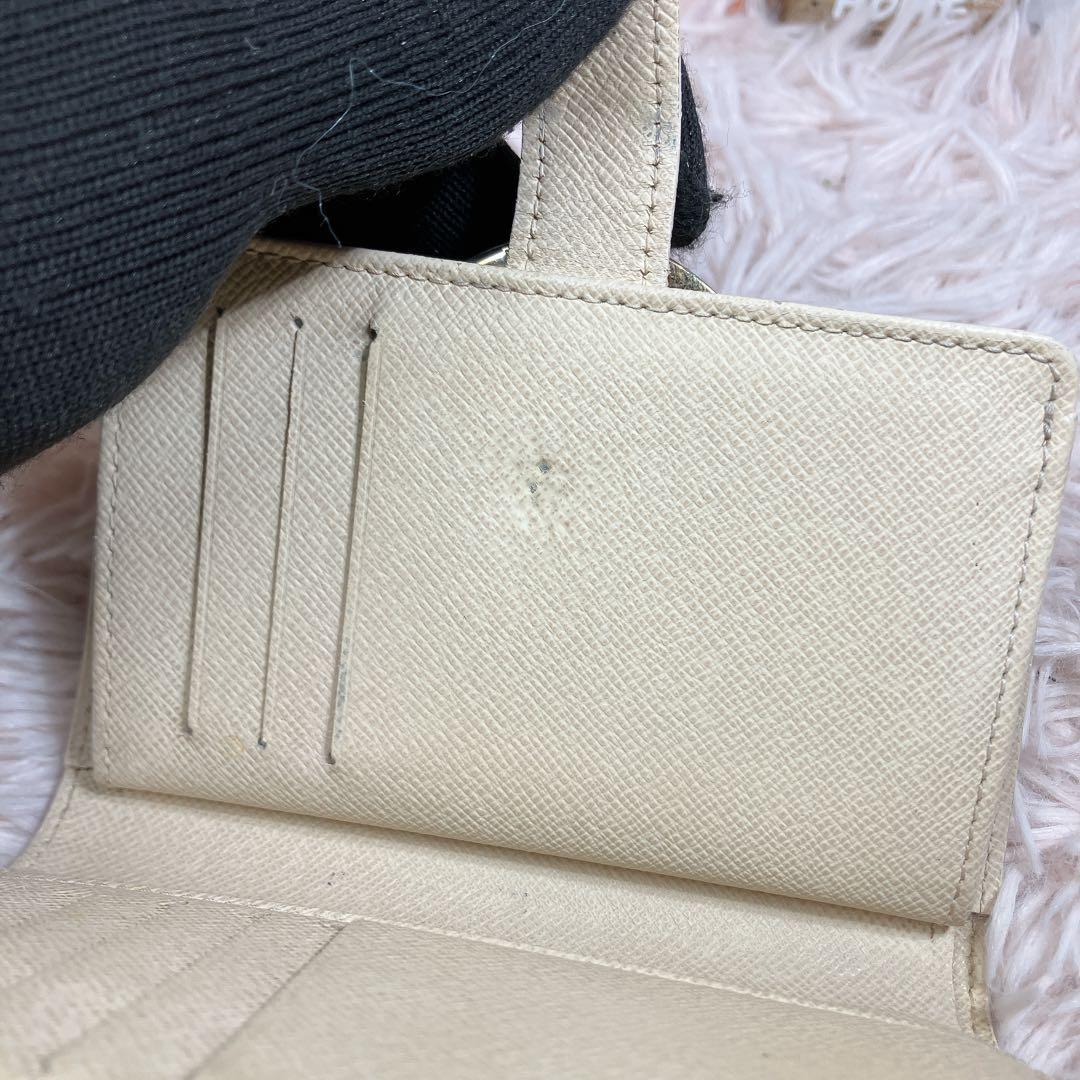 ！美品！ ルイヴィトン ダミエ アズール ポルトフォイユ ヴィエノワ 新型 財布