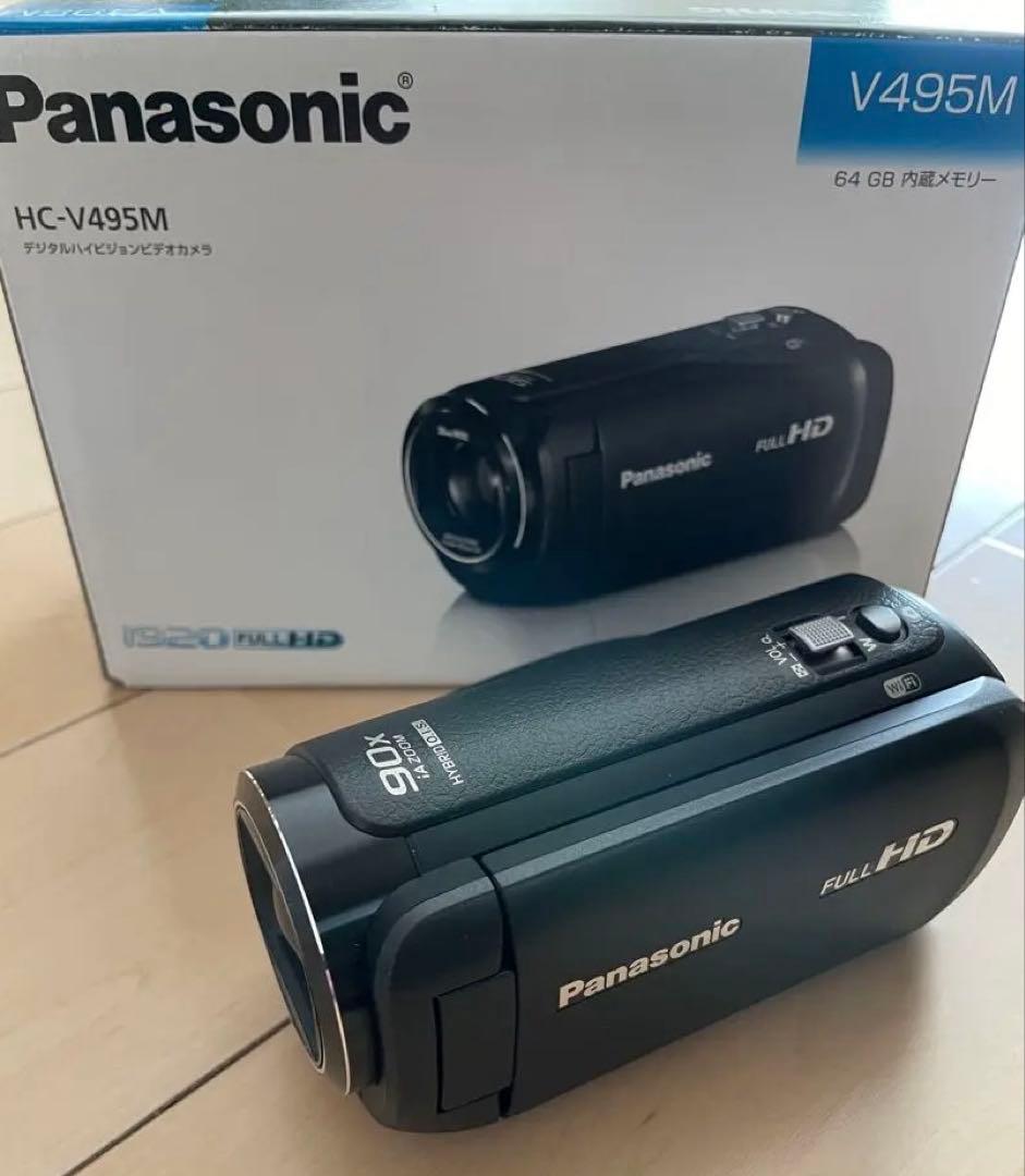 Panasonic HC-V495M ビデオカメラ