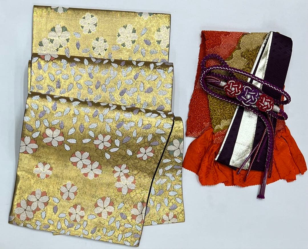 振り袖　フルセット　別誂長襦袢付　金彩加工　金通し　振袖　成人式　セット　611