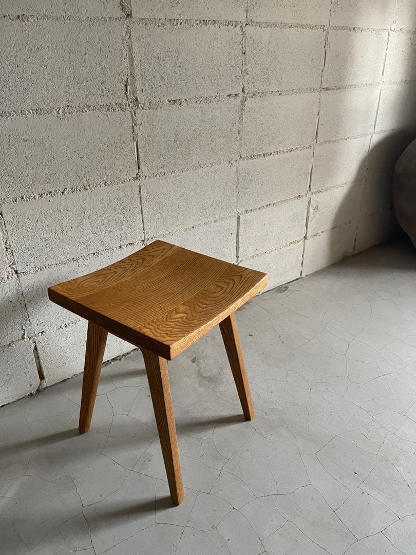 keikei リフレッシュタイプチェア　ロータイプ　オーク無垢　メープル色