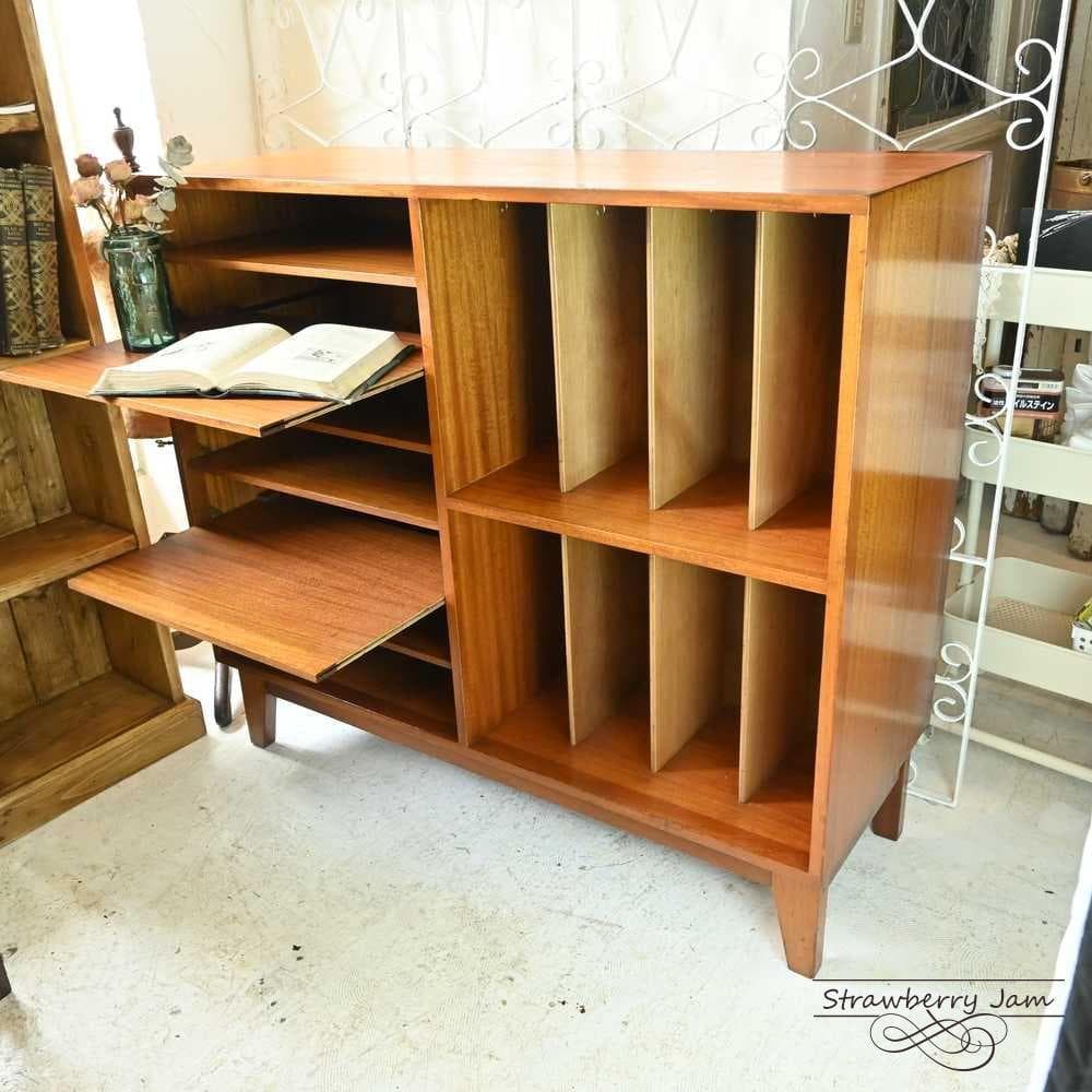 L3705-240 英国ヴィンテージ ブックスタンド ショップ什器 サイドボード