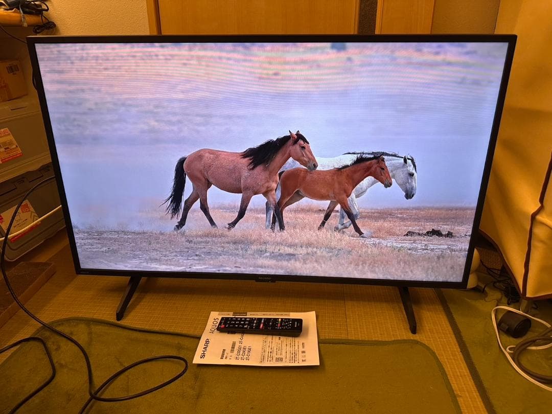 25年製未使用に近！SHARP シャープ　43型　テレビ 2T-C43GE2