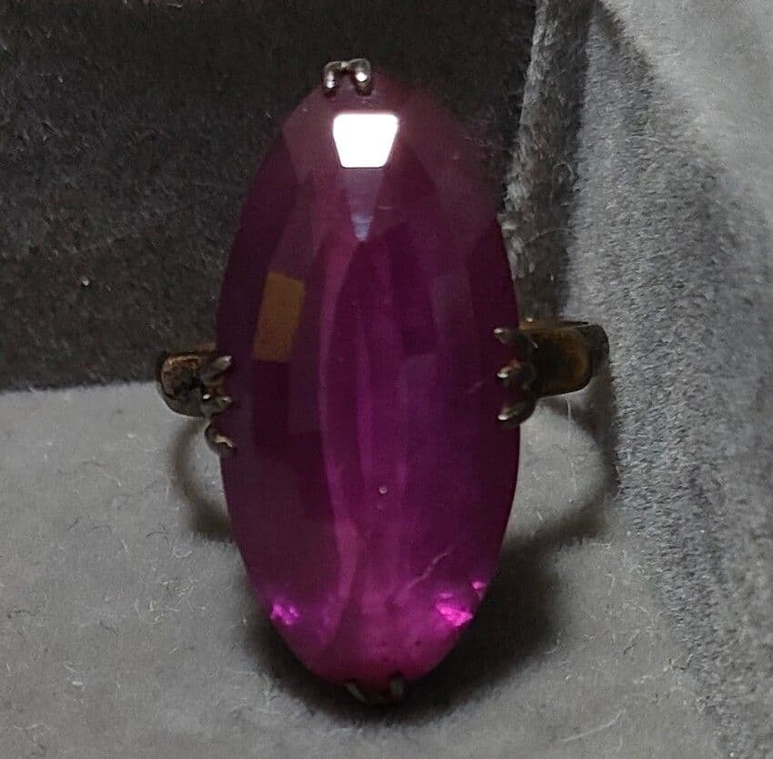 レトロヴィンテージk18リング