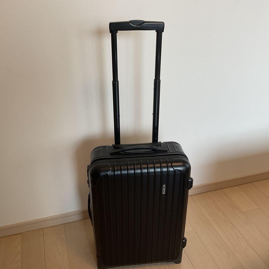 RIMOW スーツケース　サルサ　ブラック　２輪　機内持込可