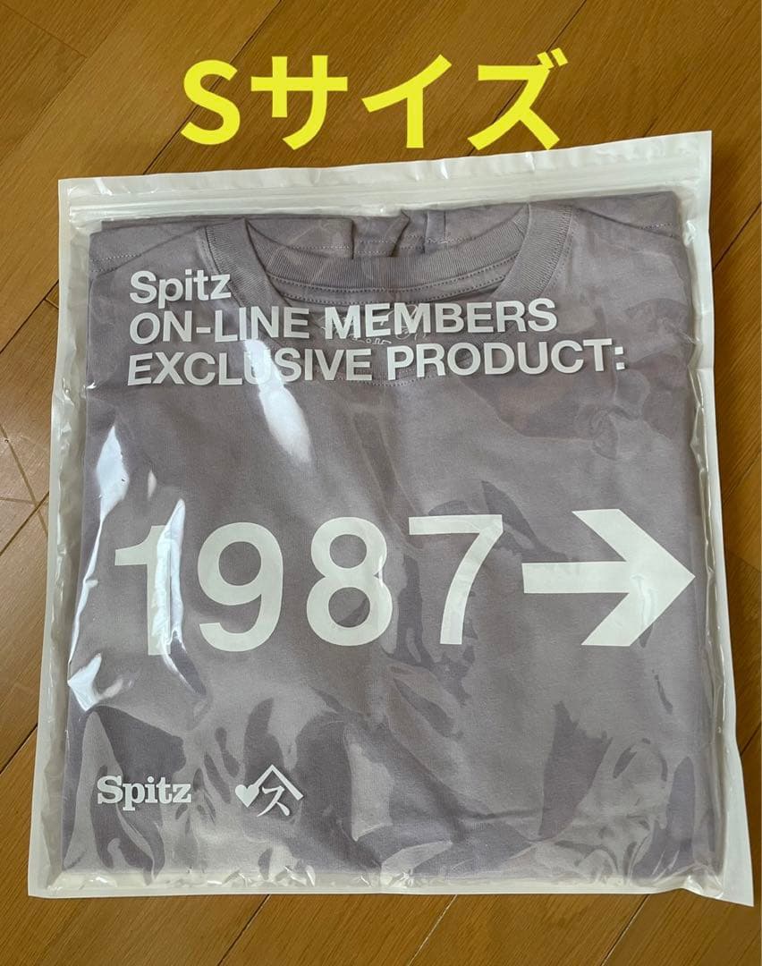 新品 SPITZ 1987→ BIG LONG SLEEVE T Sサイズ