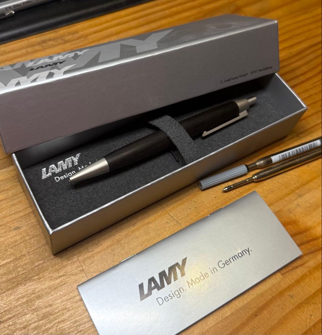 【美品】 LAMY ラミー　2000 油性ボールペン　ブラックウッド