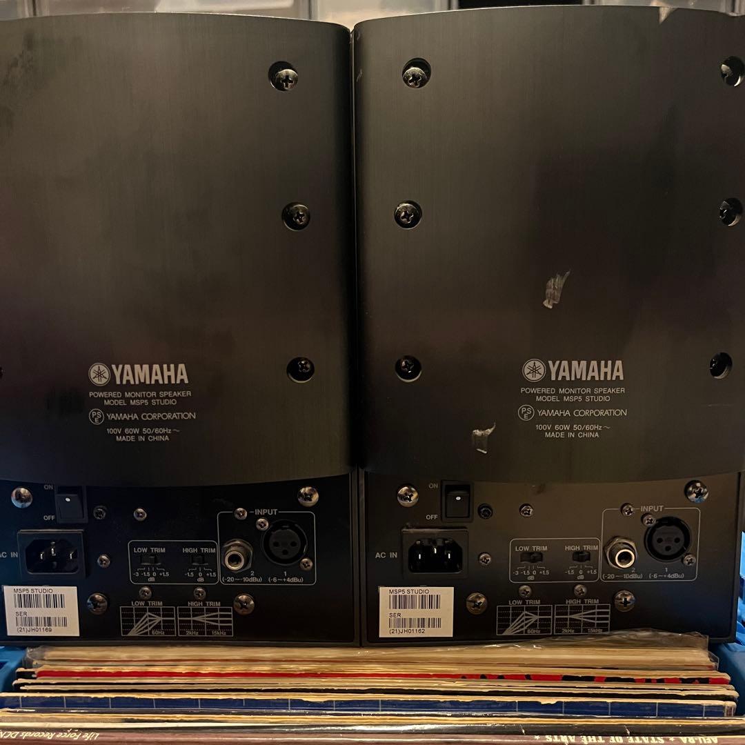 YAMAHA MSP5 STUDIO パワードモニタースピーカー おまけ付き