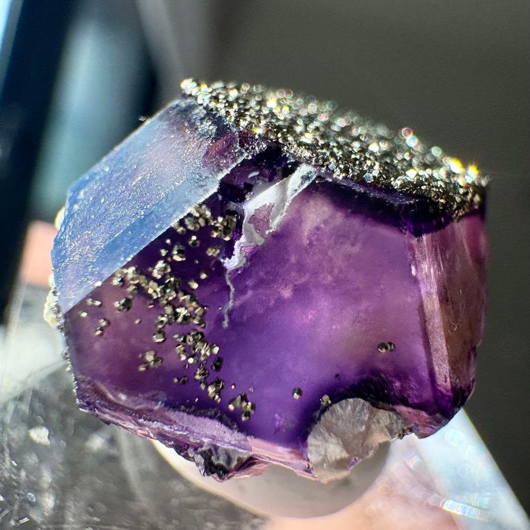 517 中国 内モンゴル産 レアタイプ フローライト&パイライト