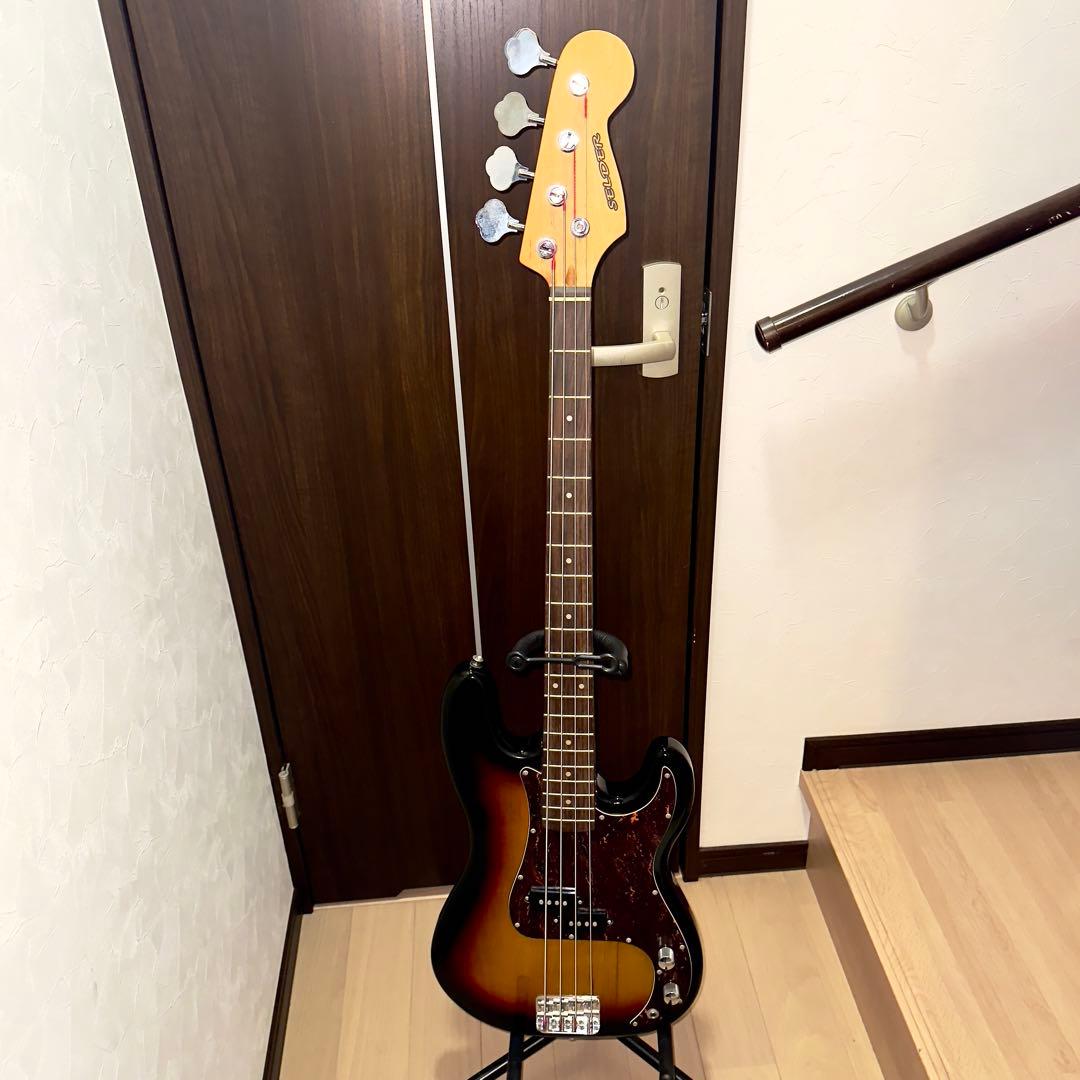Selder エレキベース 初心者向け 入門用 スタンド ケース おまけ