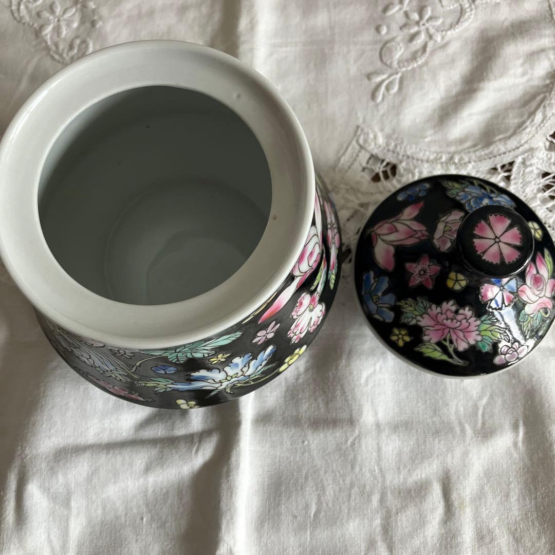 中国景徳鎮　09 コーヒーセット　シュガーポット&ミルクピッチャー付き