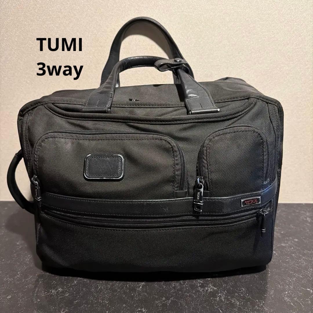 トゥミ アルファ2 3way ビジネスバッグ リュック バックパック 黒