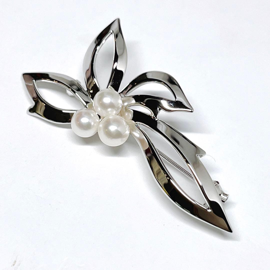 【未使用品】✨MIKIMOTO ミキモト パール　本真珠　ブローチ　NHK