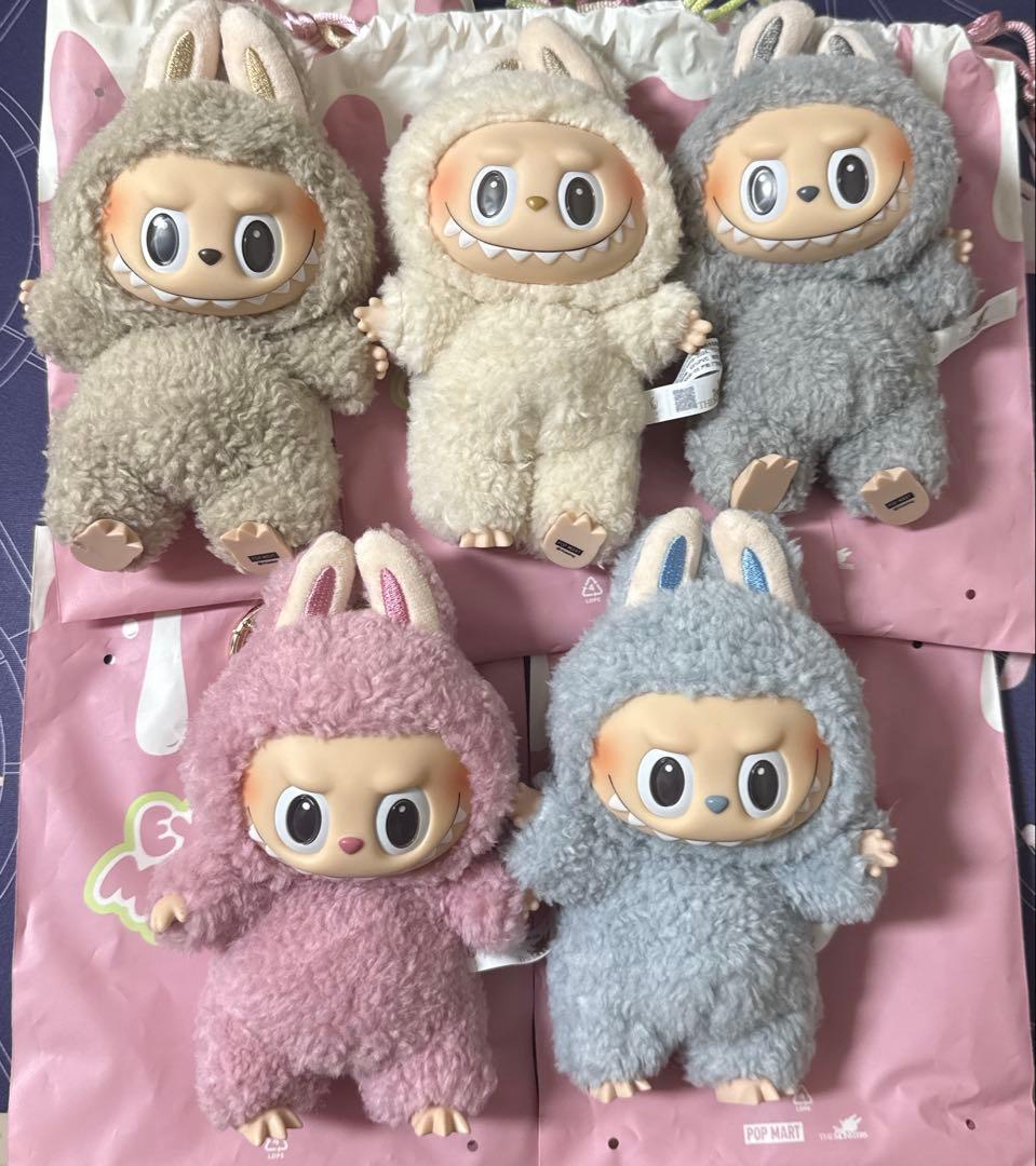 ポップマート ラブブ マカロン 5個セット