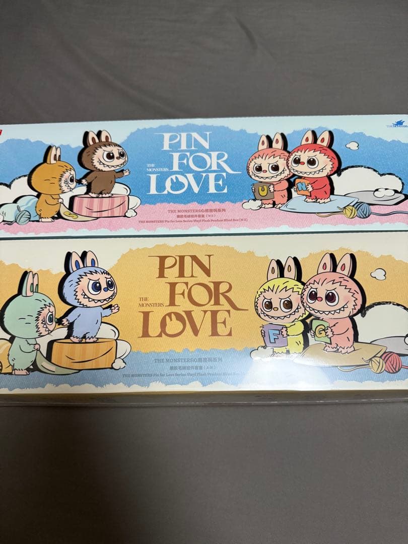 ラブブ　LABUBU PIN FOR LOVE アソート